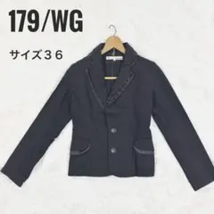 179/WG テーラードジャケット フリル ゴスロリ ロリータフリル サイズ36