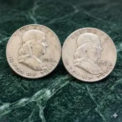 C234　1961年 ハーフダラー銀貨プルーフ フランクリン アメリカ C234 1961年 ハーフダラー銀貨プルーフ フランクリン アメリカ - メルカリ