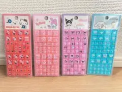 4枚セット 硬い3Dシール 立体シール