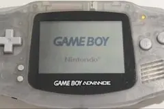 ゲームボーイアドバンス ミルキーブルー　電源アダプタ付き