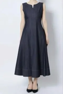 MERCURYDUOマーキュリーデュオ　デニム　ノースリーブワンピース　新品