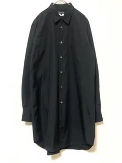 コムデギャルソンオムプリュス　ブラック　黒　M ロングシャツ　メンズ　2023