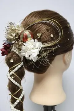 再販⭐︎成人式　卒業式　結婚式　髪飾り　110
