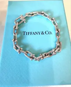 Tiffany ハードウェアスモールリンクブレスレット　メルカリ内最安値 メルカリ