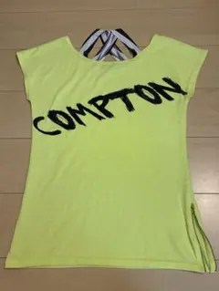 baby shoop COMPTON 半袖 Tシャツ ネオンイエローのサムネイル