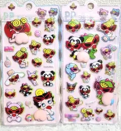 【最新作♡】ぷにぷに おしりシール マシュマロ 桃シール 2枚セット❣️