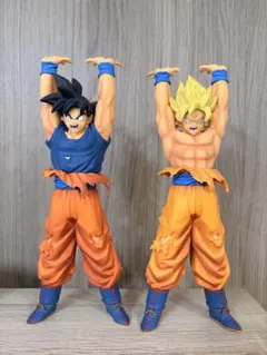ドラゴンボール 元気玉悟空 2体セット オラに元気を分けてくれ