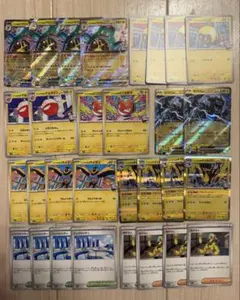 ナンジャモのハラバリーex rr デッキパーツまとめ売り　ゼクロム　カナリィ