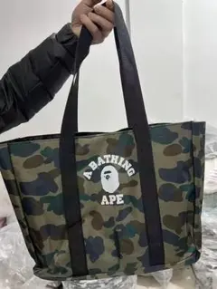 A BATHING APE 迷彩トートバッグ A BATHING APE 迷彩トートバッグ - メルカリ