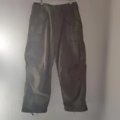 BEAMS ビッグ6ポケット カーゴパンツ オリーブグリーン