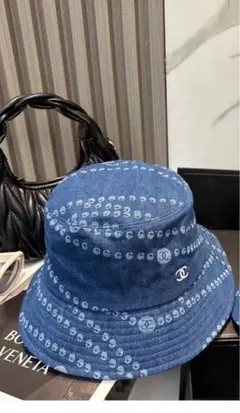 CHANEL シャネル　デニム　バケットハット　バケハ