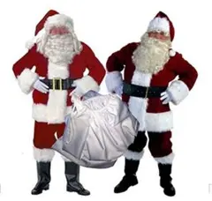 ZENAN サンタ コスプレ サンタクロース 長袖 メンズ 衣装 帽子