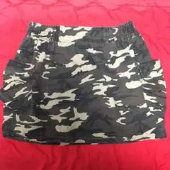 美品【迷彩ミニスカート】