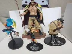 ワンピース 親父セット 白ひげ海賊団フィギュア4体セット