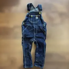 Lee ダークデニム オーバーオール