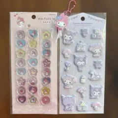 サンリオ シール＆キーホルダーセット マイメロディ クロミ