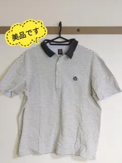 【美品】TAKEO KIKUCHI　ポロシャツ半袖　 タケオ キクチ メンズM