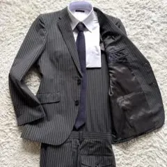極美品　Perfect Suit FActory　スーツ　セットアップ　グレー