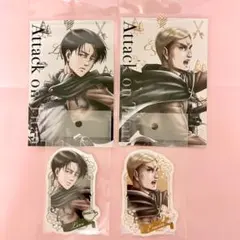 進撃の巨人 ANIQUE リヴァイ エルヴィン セット
