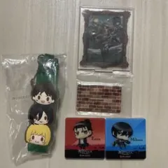 エレン ミカサ アルミン マグネット 一番くじ アクスタ チャーム 進撃の巨人
