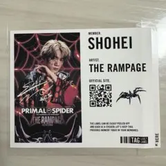 THE RAMPAGE 直筆サイン入りチェキ　浦川翔平 THE RAMPAGE - 浦川翔平 直筆サイン入りチェキ THE RAMPAGE