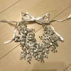 ウェディング　ヘッドドレス