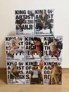 【未開封】KING OF ARTIST ワンピース 8体セット