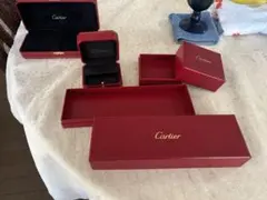 Cartier 空箱セット 指輪ケース／ペンケース／BOX大小 計4点セット
