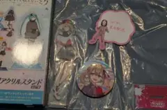 プロセカ　セガラッキーくじ　アクリルスタンド　こはね　4th缶バッジ