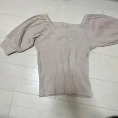 ナイスクラップ　バックレースアップテレコトップス