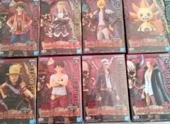 ONE PIECE FILM RED DXF フィギュア ８点セット