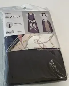 ニトリ　首かけエプロン　スカーフ柄のサムネイル