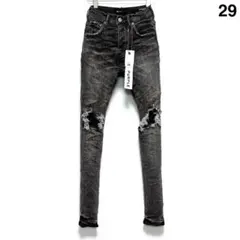 新品 PURPLE BRAND P002 ダメージ加工デニム 29