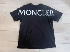 最新極美品〕モンクレール 黒ワッペン Tシャツ M 国内正規品 5S92