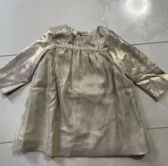 ボンポワン　ゴールド ワンピース 2T