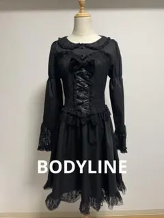 ボディライン ゴスロリ フリル リボン ワンピース コスプレ dd035zo_1.jpg