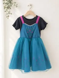 リトシー　戴冠式　しまむら　エルサ　ワンピース 90cm