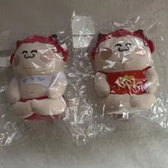 赤見かるび デブかるび カラビナ付き ぬいぐるみ 小 肉太郎ver - メルカリ
