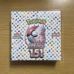 s*y様 ポケモンカード 151 未開封BOX(シュリンク付き)