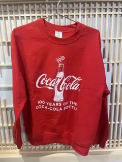 Coca-Cola 100周年記念スウェット M 赤