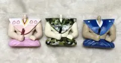 信長　フィギュア３点セット　ガチャガチャ　カプセルトイ