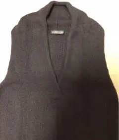 【匿名配送】mizuiro ind★ワンピース★ロングベスト★ニットジレ★黒