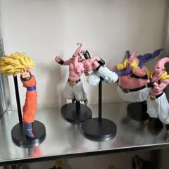 ドラゴンボール フィギュア 魔人ブウ4体＋悟空3セット