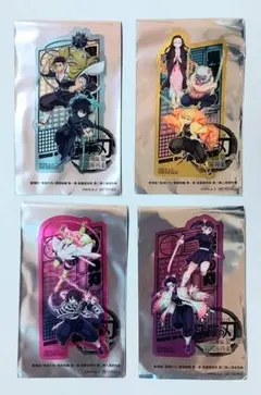 鬼滅の刃 無限城編 入場者特典第二弾クリアカード4種セット☆