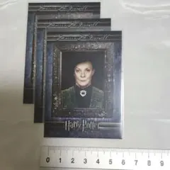 Harry Potter artbox ミネルバ・マクゴナガル カード3枚