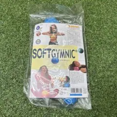 SOFTGYMNIC バランスボール 青