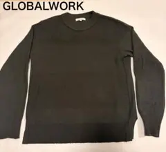 GLOBAL WORK カーキニット M size