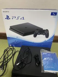 SONY PS4 1TB 本体 Jet Blackコントローラー付き　箱付き