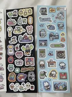 韓国作家ステッカー シール メリング デコ 平成 日記 mering
