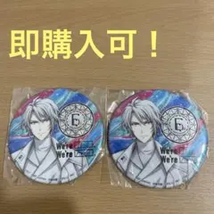 アイドリッシュセブン 八乙女楽 6周年 ホログラム缶バッジ 2点セット